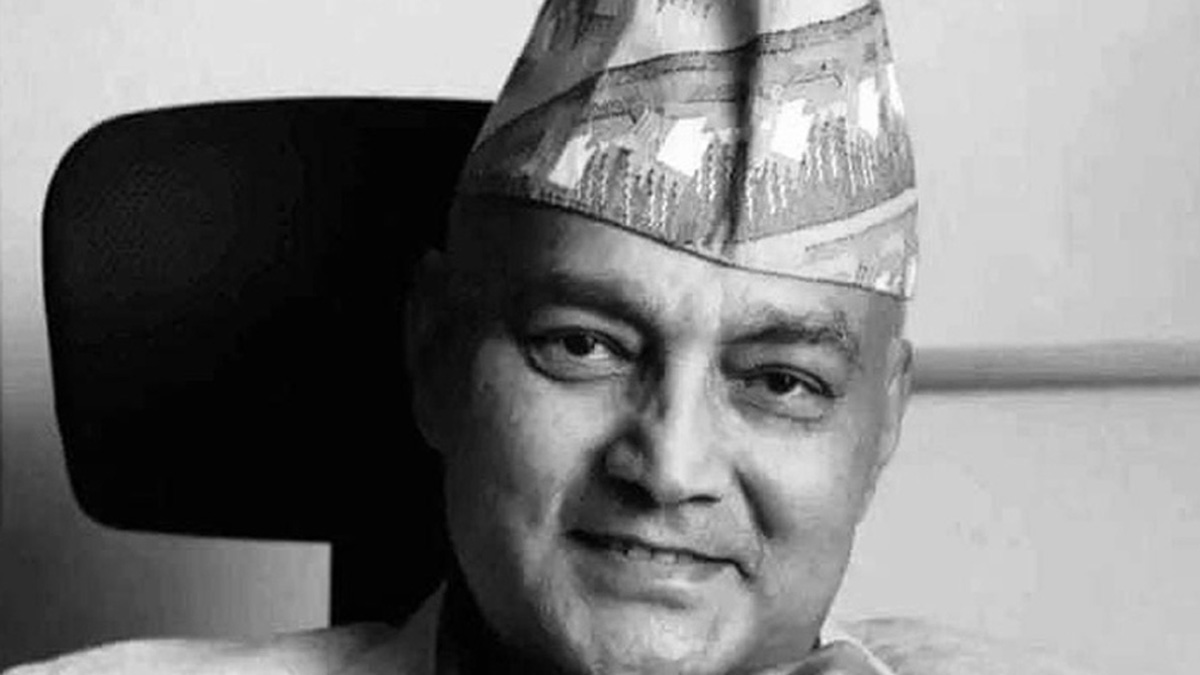 सभापति देउवाद्वारा डा. कार्कीप्रति श्रद्धाञ्जली